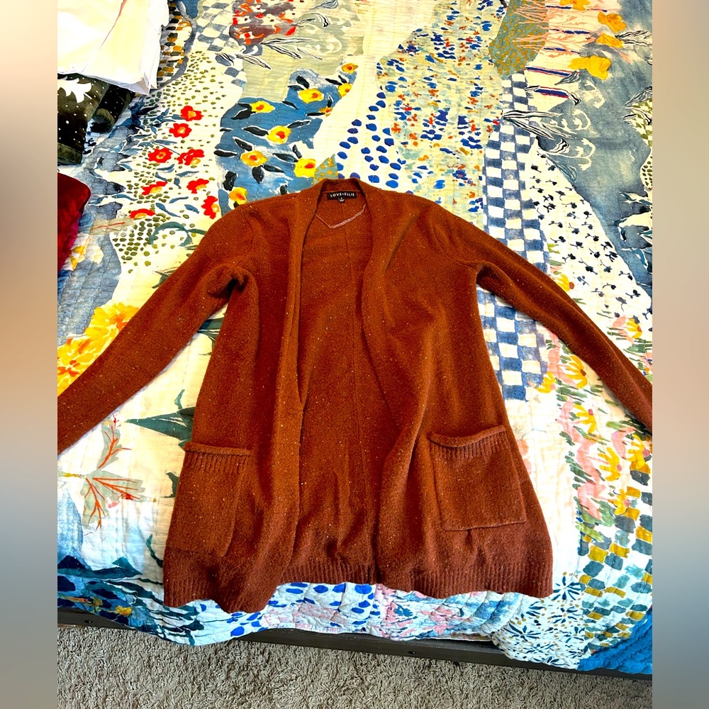 Fall Cardigan by Love and Ellie